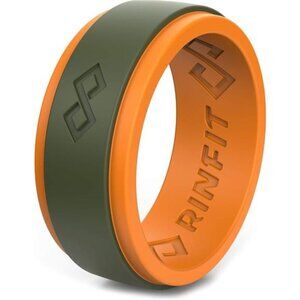 Infinity Ring with 2 Layers - Rubber Wedding Ring